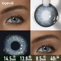 Lentilles de contact bleues Siren