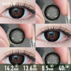 Nuit Étoilée Noir Lentilles de Contact