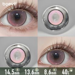 Promenade Stellaire Rose Lentilles de Contact