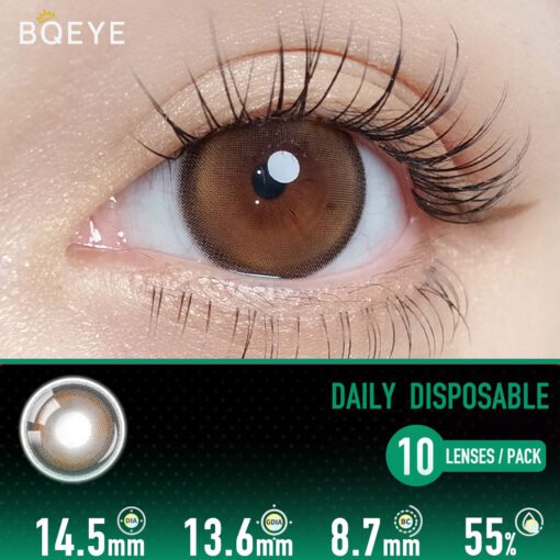 Lentilles De Contact Chocolat Noisette Maillard