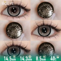 Lentilles de Contact Gris Poussière de Diamant